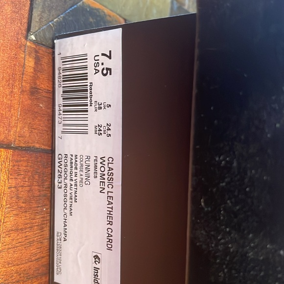 Cardi B Reebok Rose Gold - Picture 4 of 5